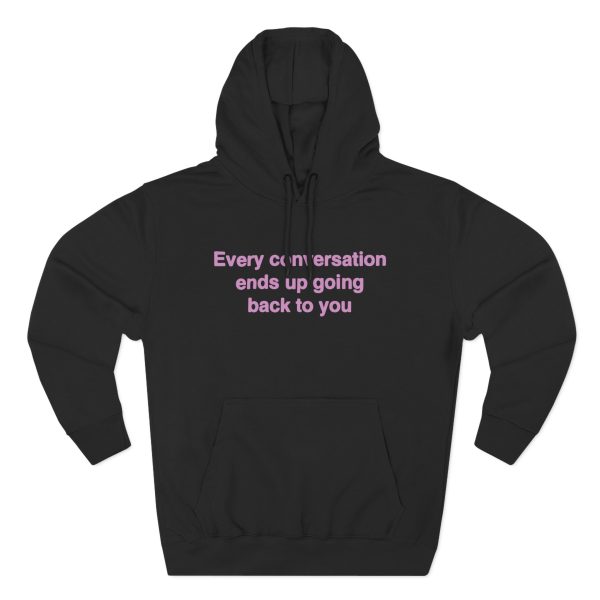 Freya Skye Every Conversation Three-Panel Fleece Hoodie